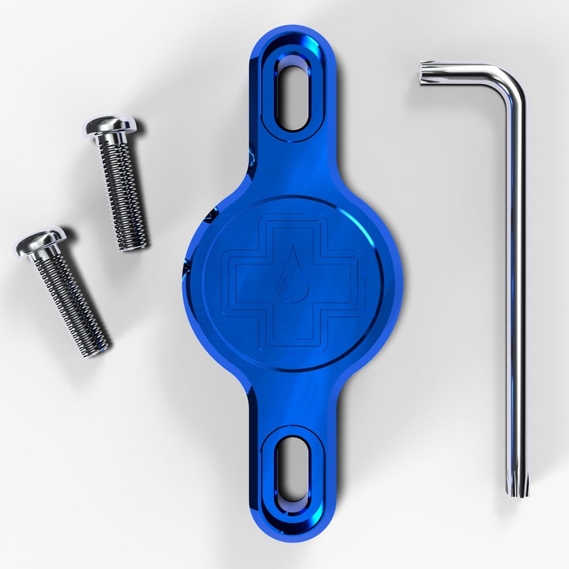 Muc-Off Secure Tag Holder 2.0 - Blue