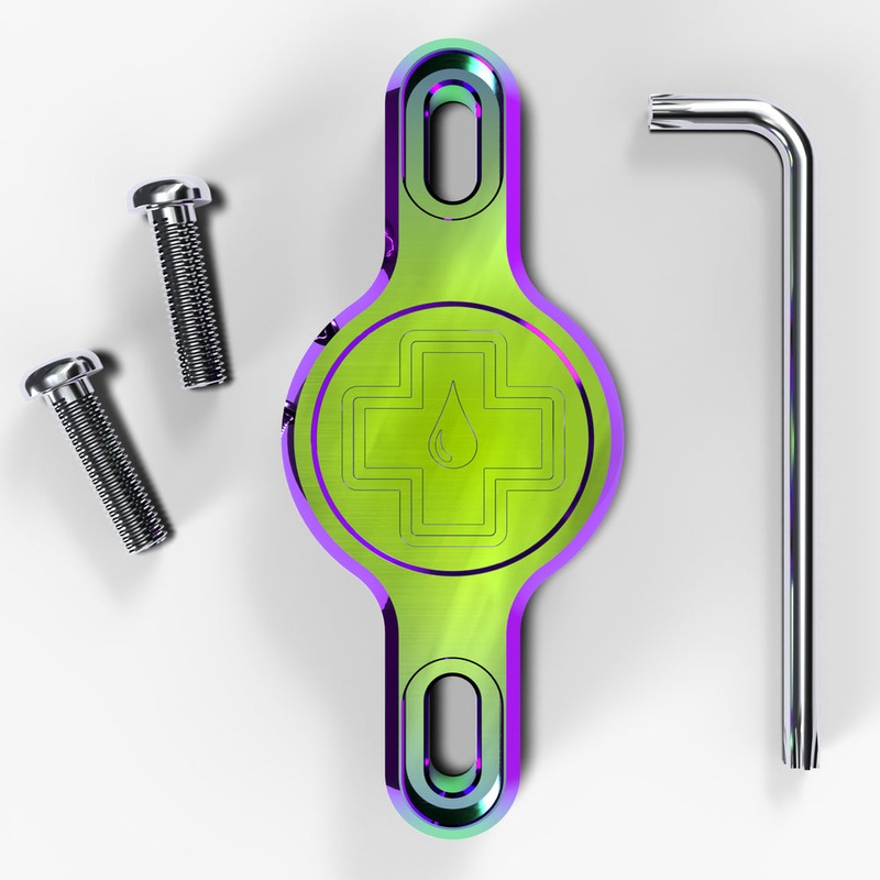 Muc-Off Secure Tag Holder 2.0 - Iridescent