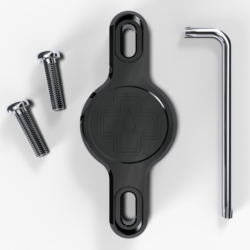 Muc-Off Secure Tag Holder 2.0 - Matt Black