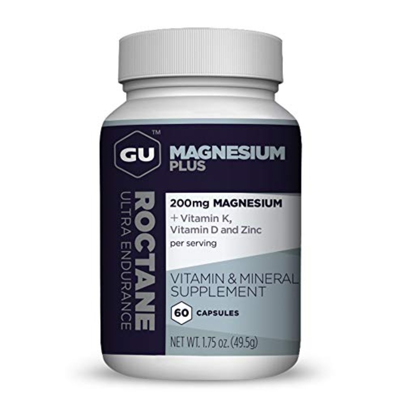 GU Roctane Magnesium Plus Capsules 60ct Bottle