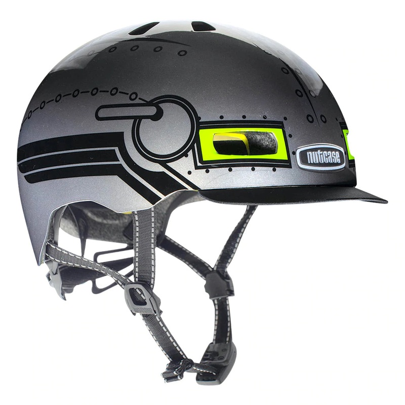 Nutcase Little Nutty MIPS Helmet Robo Boy Gloss Toddler (48-52cm)