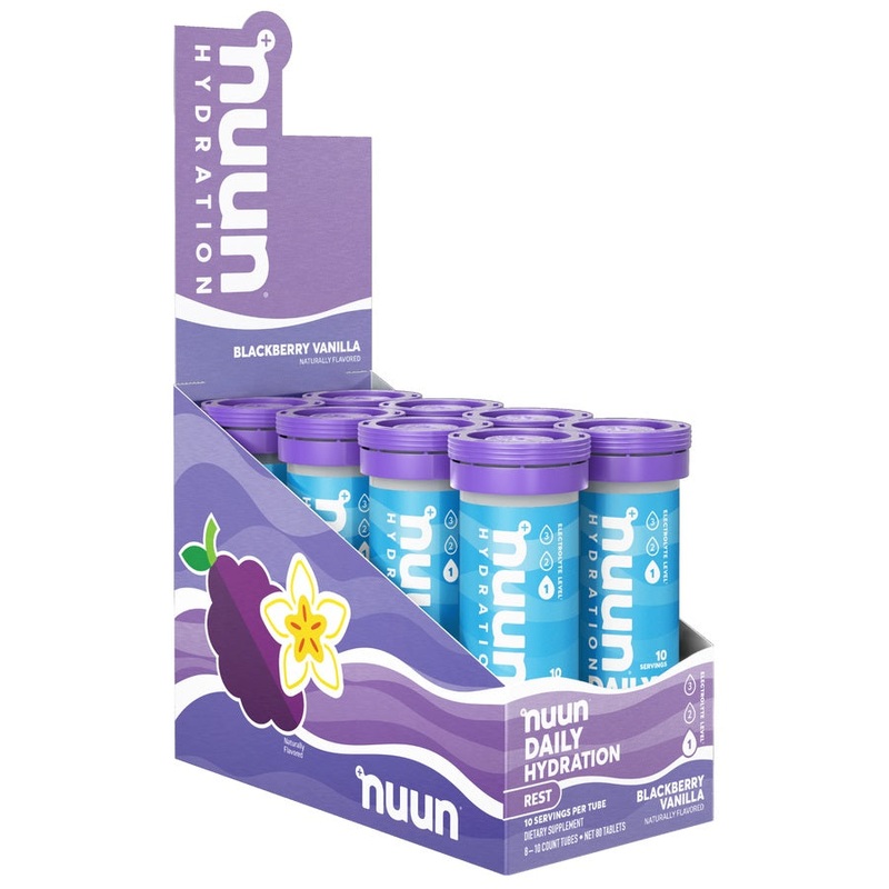 Nuun Daily Rest 8-Pack Blackberry Vanilla
