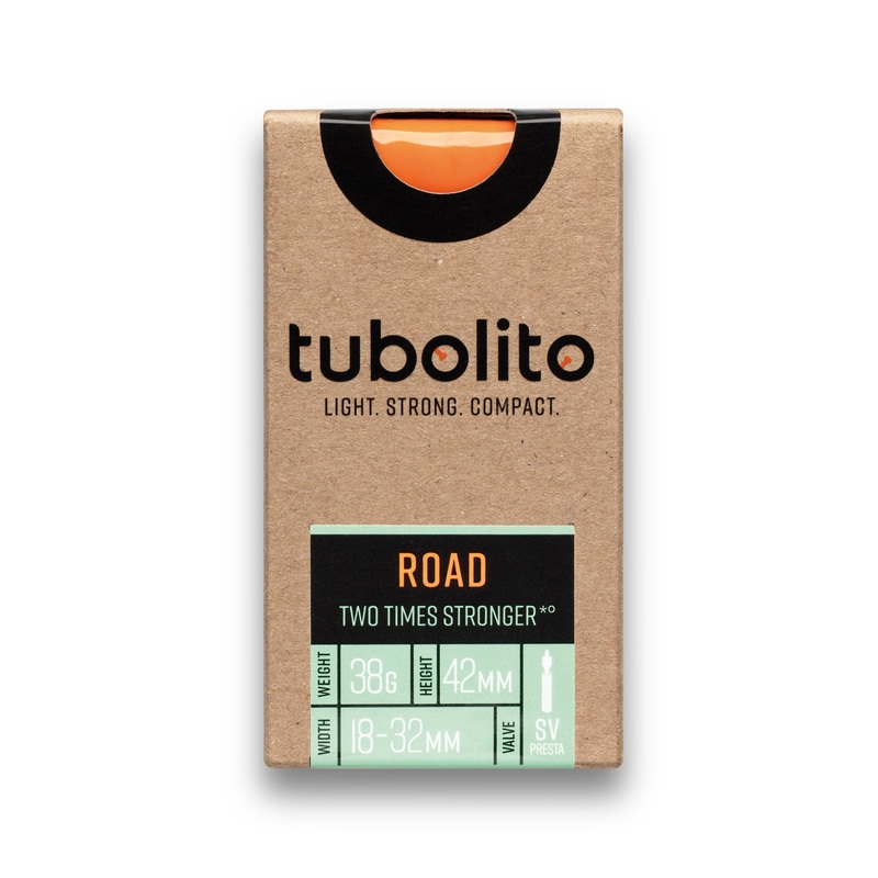 Tubolito Tubo Road 700 x 18-32mm Tube 42mm Presta Black