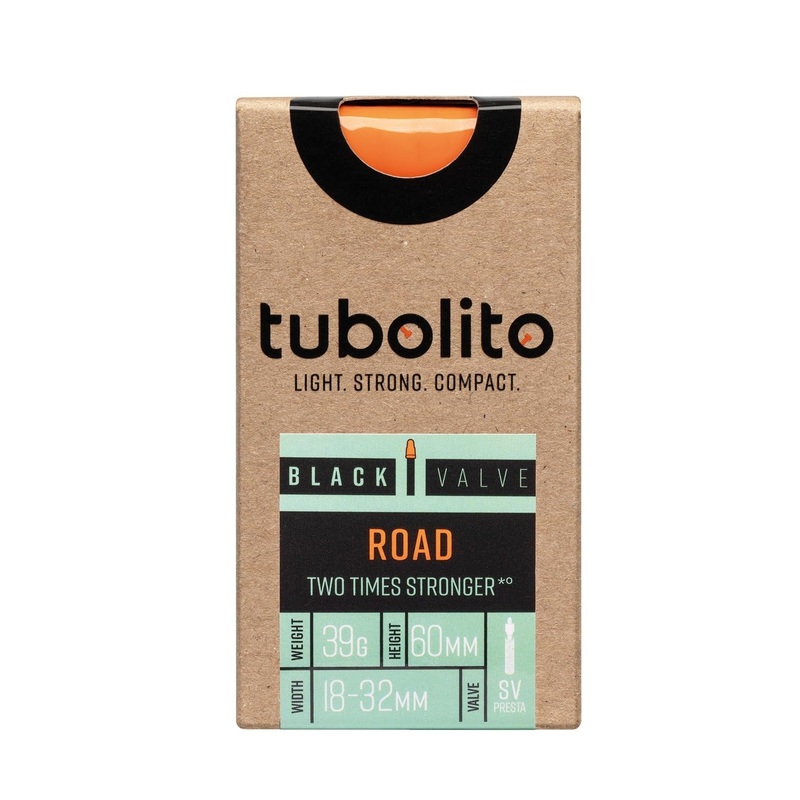 Tubolito Tubo Road 700 x 18-32mm Tube 60mm Presta Black