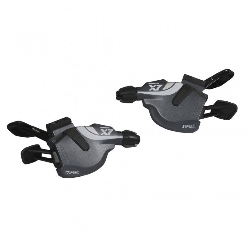Shifter SRAM X7 3x10 Speed Trigger Shifter Set Grey