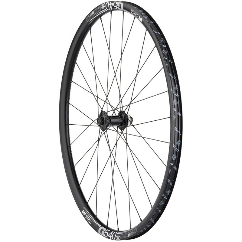 Quality Wheels Shimano Tiagra/DT G540 Front Wheel - 700c 12 x 100mm Center-Lock BLK