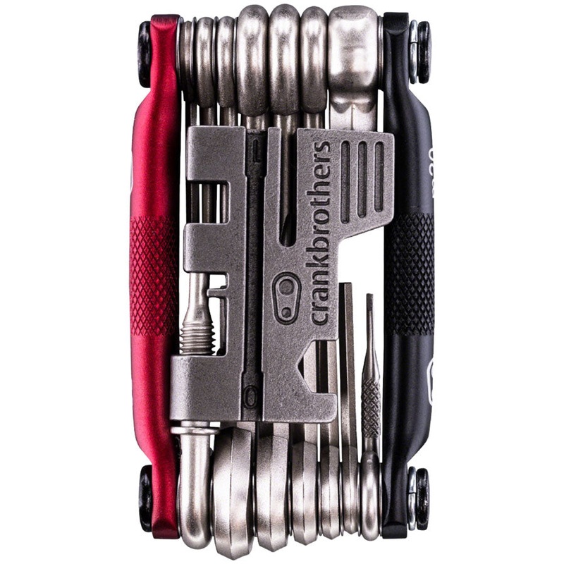 Crankbrothers Multi 20 Tool - Matte Black/Red