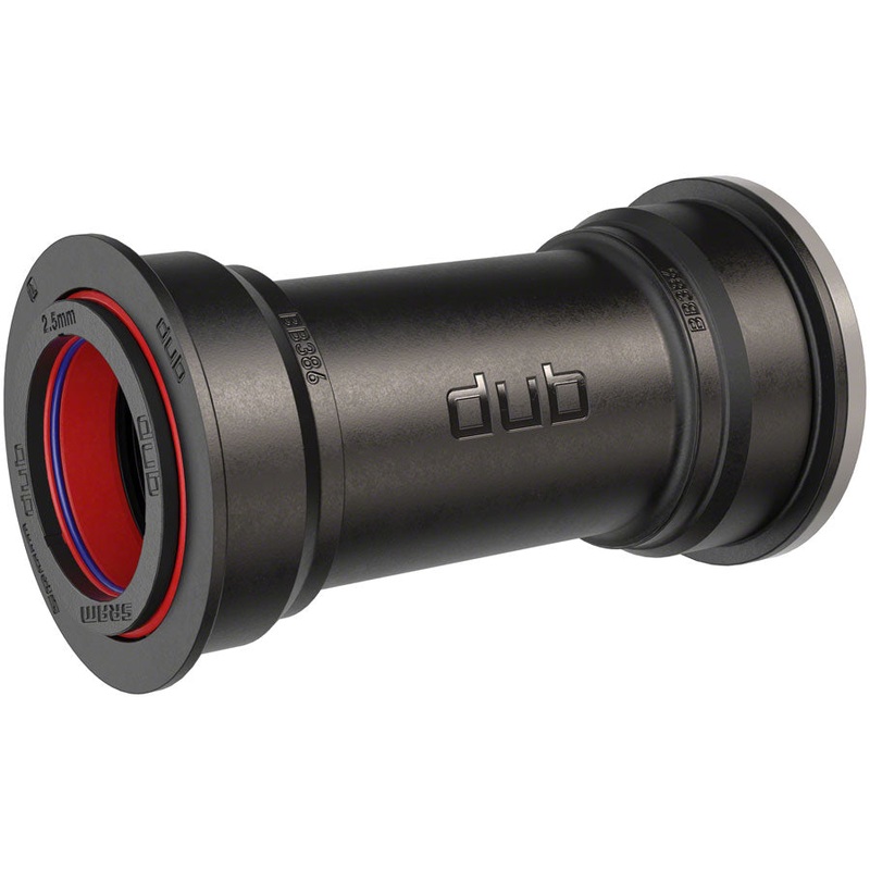 SRAM DUB Wide PressFit30 Ceramic Bottom Bracket - BB386 86.5mm Road-Wide BLK