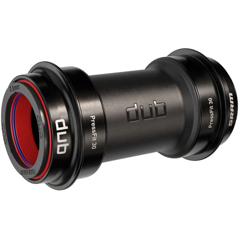 SRAM DUB Wide PressFit30 Ceramic Bottom Bracket - PF30 68-73mm Road-Wide BLK