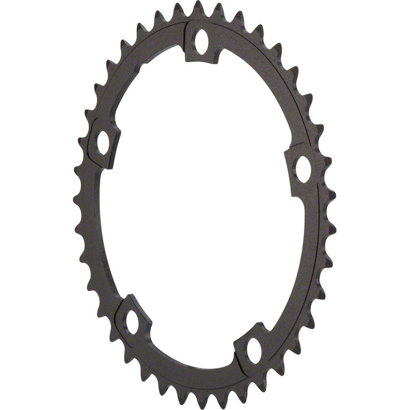 Full Speed Ahead Pro Road Chainring - 39t 130 BCD Aluminum N11 Black