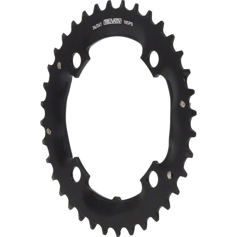 SRAM/Truvativ 36T 104mm 10 Speed Chainring to fit Specialized 24-36 Crankset No Retention Pin.