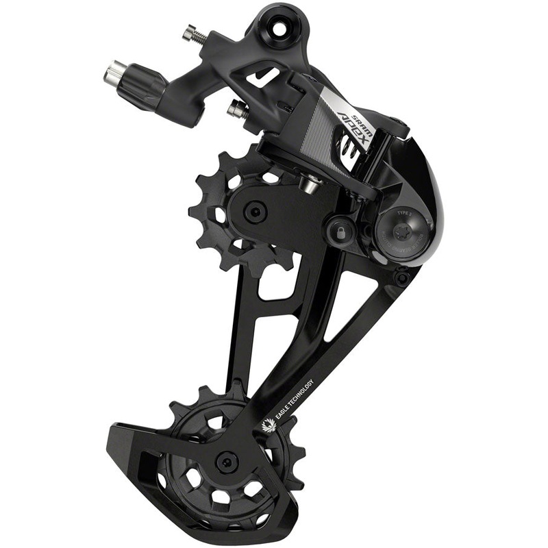 SRAM Apex Eagle Rear Derailleur - 12-Speed Long Cage 52t Max Black D1