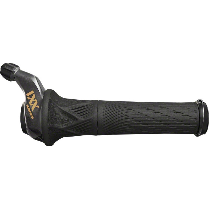 SRAM XX1 Eagle 12-Speed GripShift Shifter Discrete Clamp BLK Gold Logo