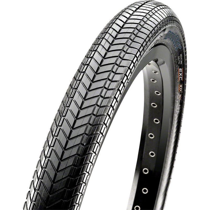 Maxxis Grifter Tire - 20 x 2.10 Clincher Folding Black Dual EXO