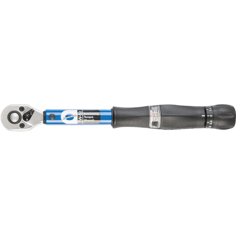 Park Tool TW-5.2 3/8" Ratcheting Click-Type Torque Wrench 2-14 Nm Range