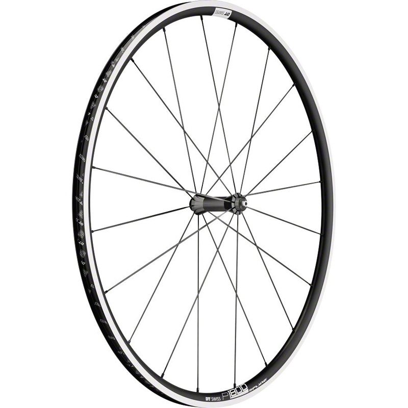 DT Swiss P 1800 Spline Front Wheel - 700 QR x 100mm Rim Brake Black