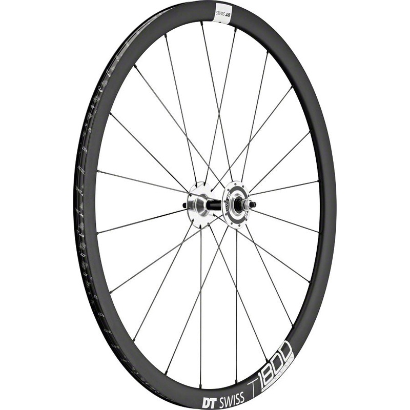 DT Swiss T 1800 Front Wheel - 700 9mm x 100mm Black