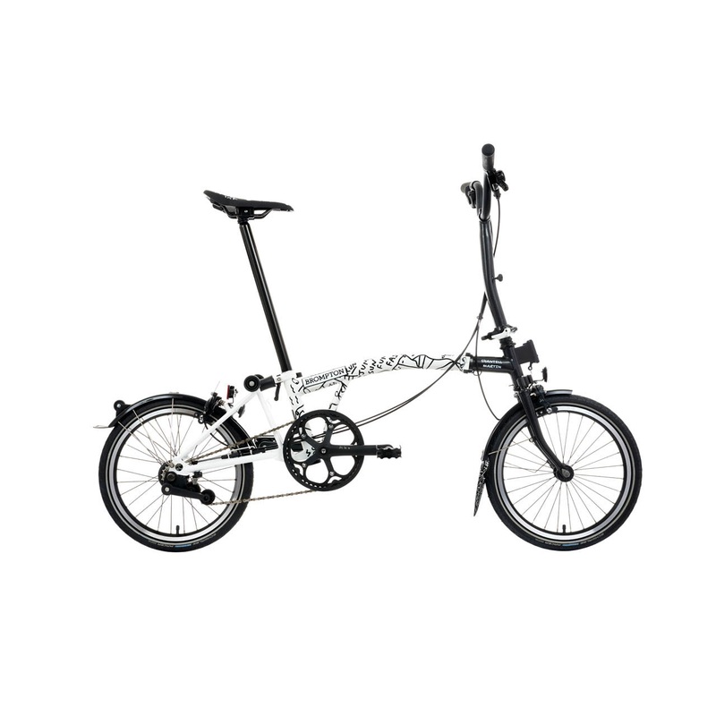 Brompton x Shantell Martin C-Line Urban 2-Speed Mid-Bar