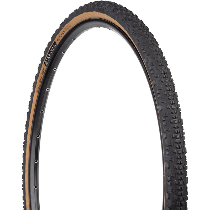 Teravail Rutland Tire - 700 x 42 Tubeless Folding Tan Durable