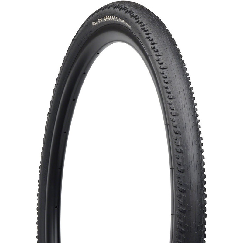 Teravail Updraft Tire - 700 x 45 Tubeless Folding BLK Durable Fast Compound