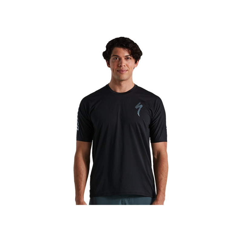 Specialized Men's Trail Air Short Sleeve MTB Jersey - Black
