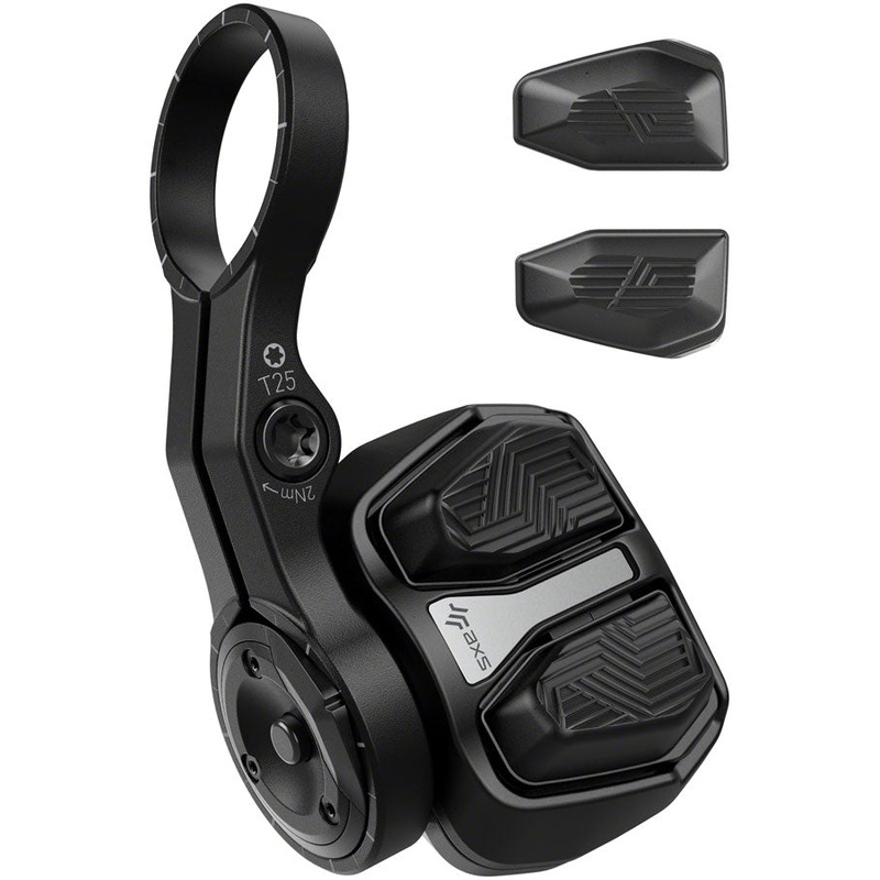 SRAM AXS POD Ultimate Electronic Controller - Left or Right Mount, Discrete Clamp, 2-Button, Black