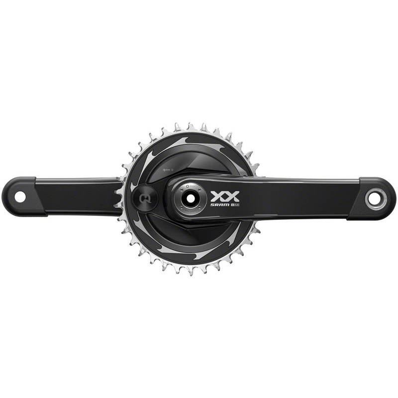 SRAM XX SL Eagle T-Type AXS Power Meter Crankset - 170mm, 12-Speed, 34t Chainring, DM Thread Mount, DUB Spindle Interface, Black