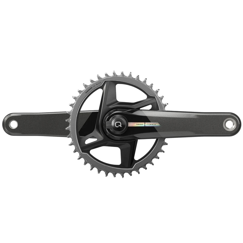 SRAM Force AXS Power Meter Crankset - 170mm, 1x12-Speed, 40t, Direct Mount, DUB Spindle Interface, Iridescent Gray, D2