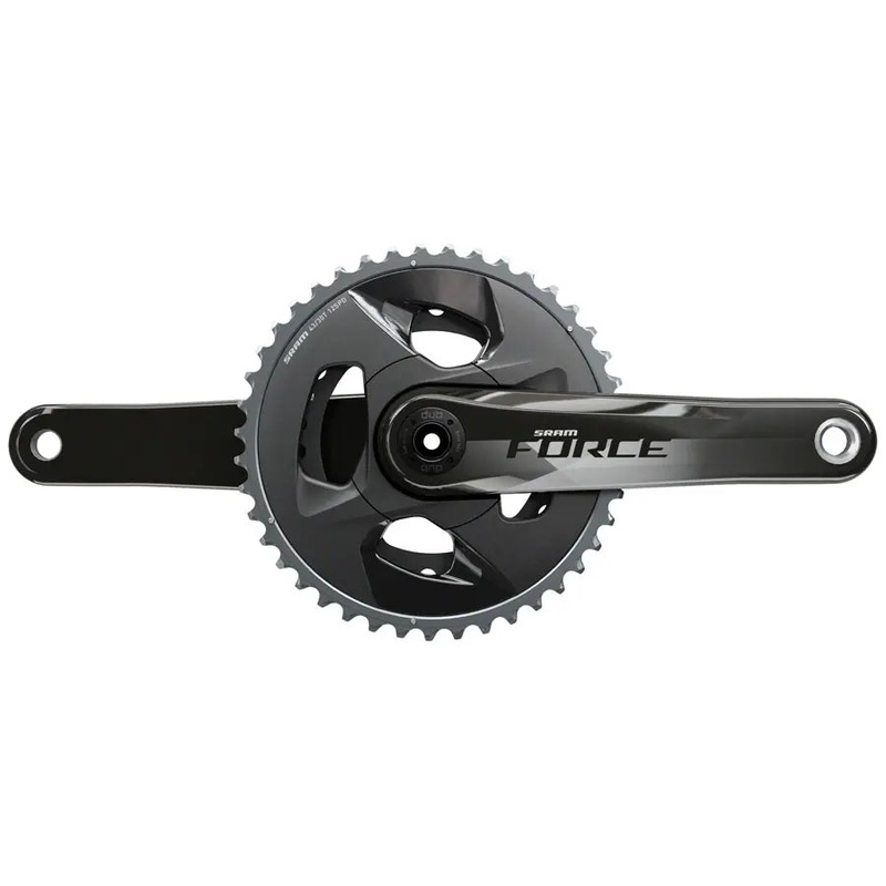 SRAM Force AXS Wide Crankset - 170mm, 12-Speed, 43/30t, 94 BCD, DUB Spindle Interface, Natural Carbon, D1