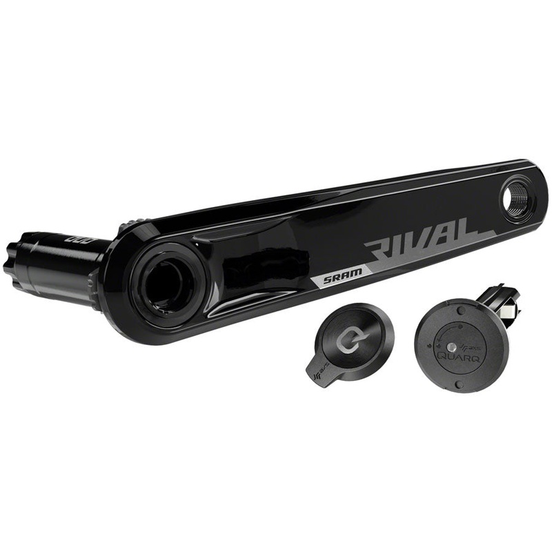 SRAM Rival AXS Wide Power Meter Left Crank Arm and Spindle Upgrade Kit - 172.5mm, 8-Bolt Direct Mount, DUB Spindle Interface, Black, D1