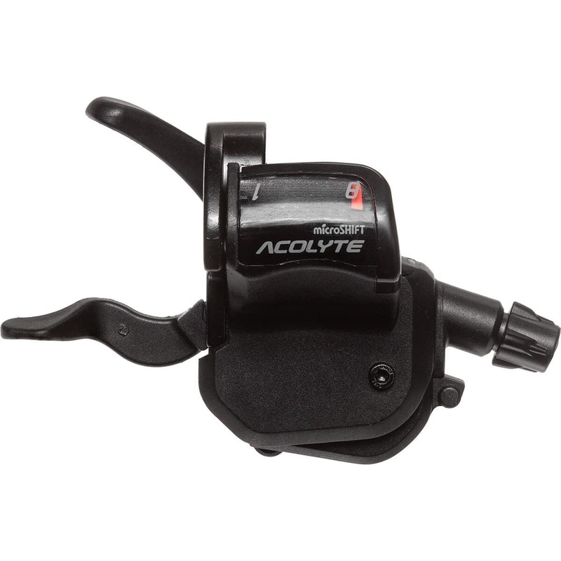 microSHIFT Acolyte Xpress Right Trigger Shifter - 1x8 Speed, Black
