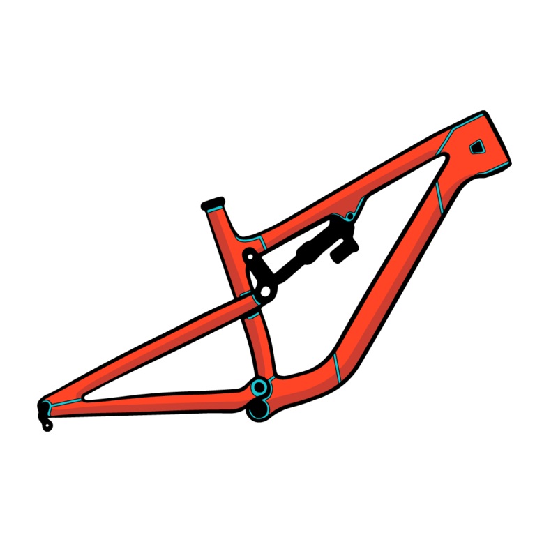 Specialized Epic 8 // RideWrap Tailored Protection Frame Kit - Medium