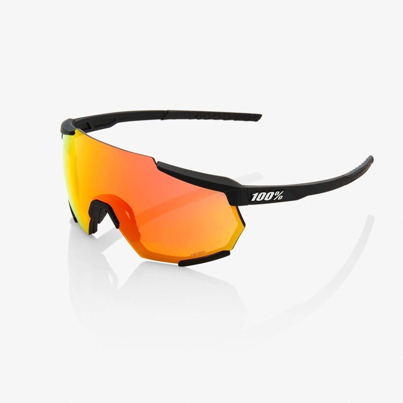 RACETRAP - Soft Tact Black HiPER Red Multilayer Mirror Lens