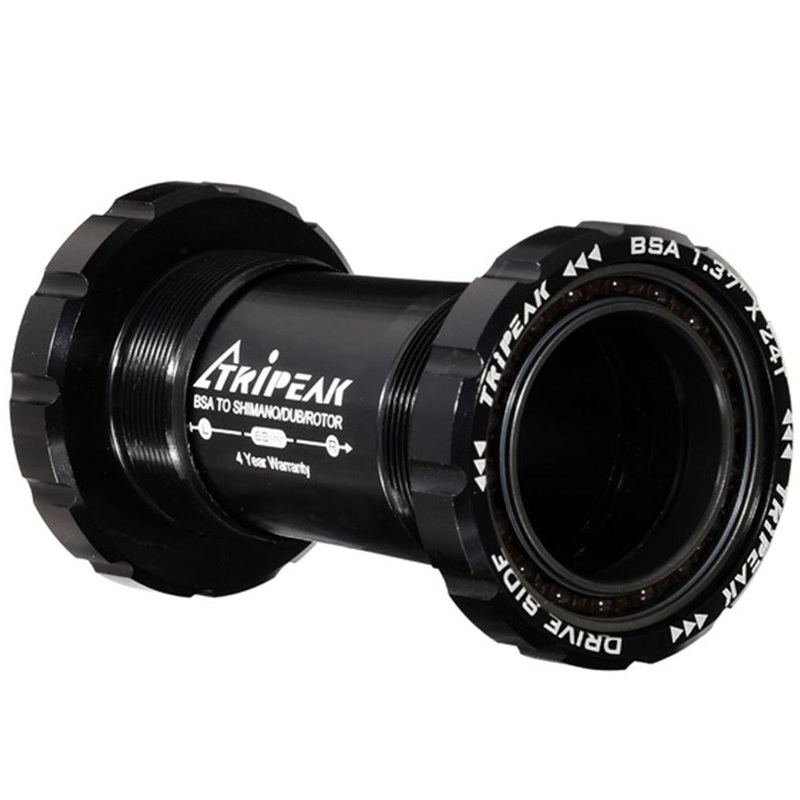 Tripeak BSA Coated Ceramic Bottom Bracket - Shimano/Sram (Black)