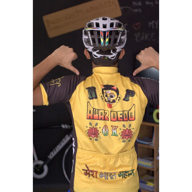 Team BOTS AWAZ DEDO Cycling Jersey