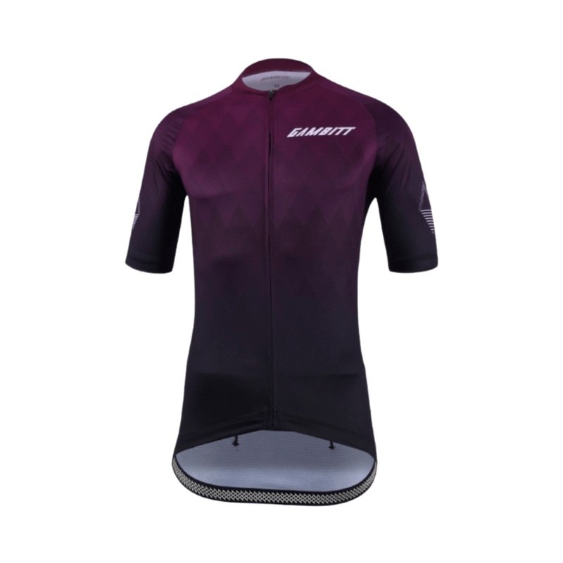 Gambitt Classic Mens Cycling Jersey (Amethyst)