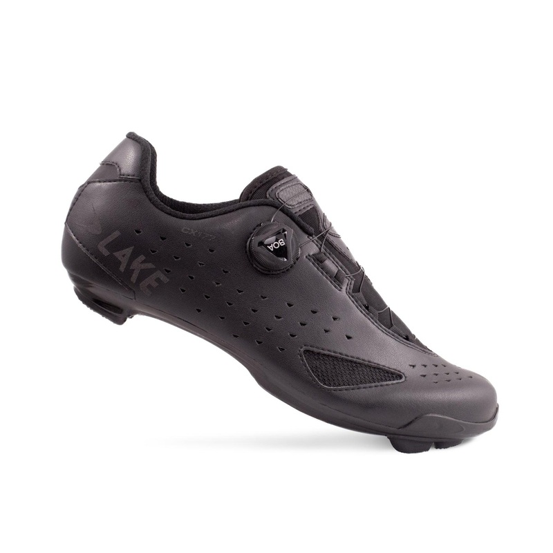 Lake CX177 Road Cycling Shoes (Black)
