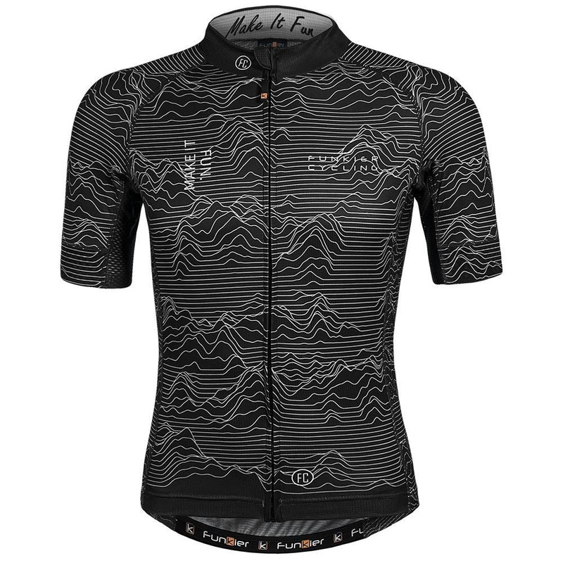 Funkier Rossini Pro Mens Cycling Jersey (Black)