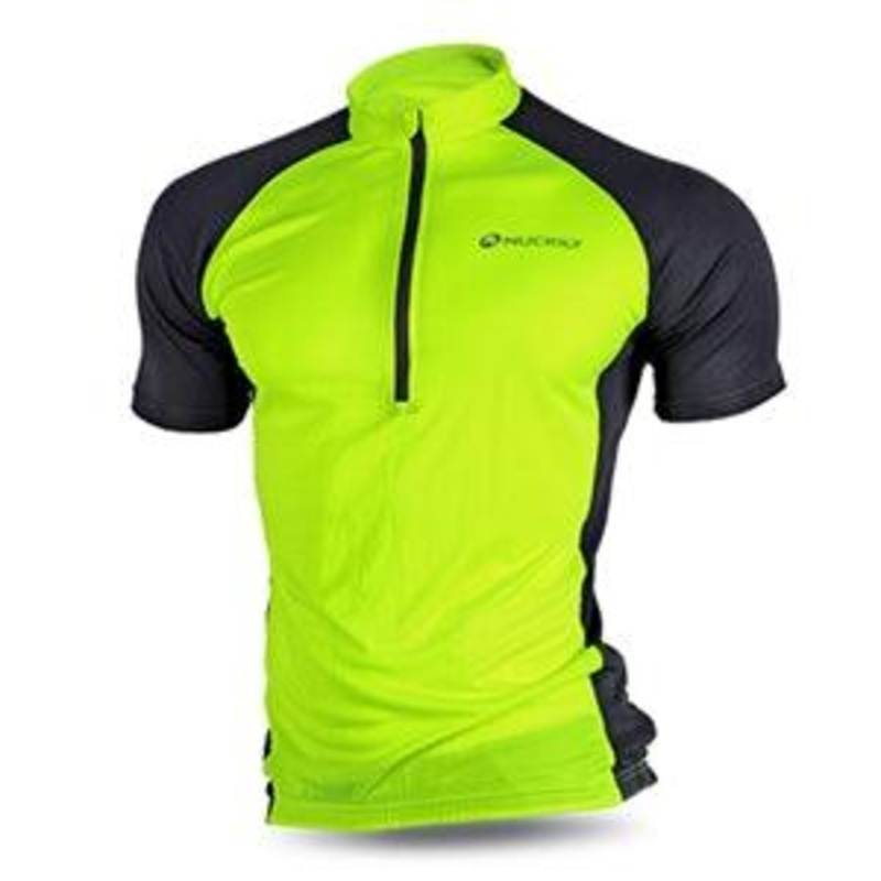 Nuckily NJ601 Mens Cycling Jersey (Neon Green)