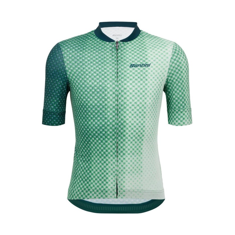 Santini Paws Form Men's Cycling Jersey (Green)