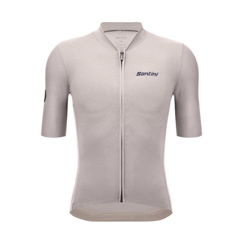 Santini Stone Unisex Cycling Jersey (Beige)