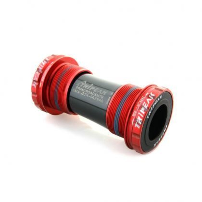 Tripeak Threaded Sram GXP 68mm/73mm Bottom Bracket (Red)