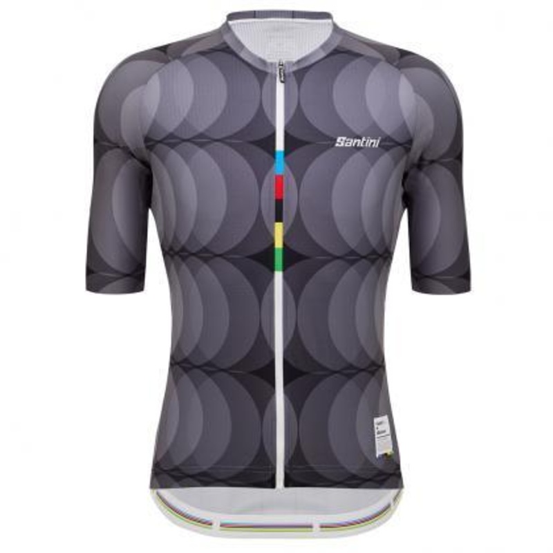 Santini UCI Barcelona 1973 Men's Cycling Jersey (Print)