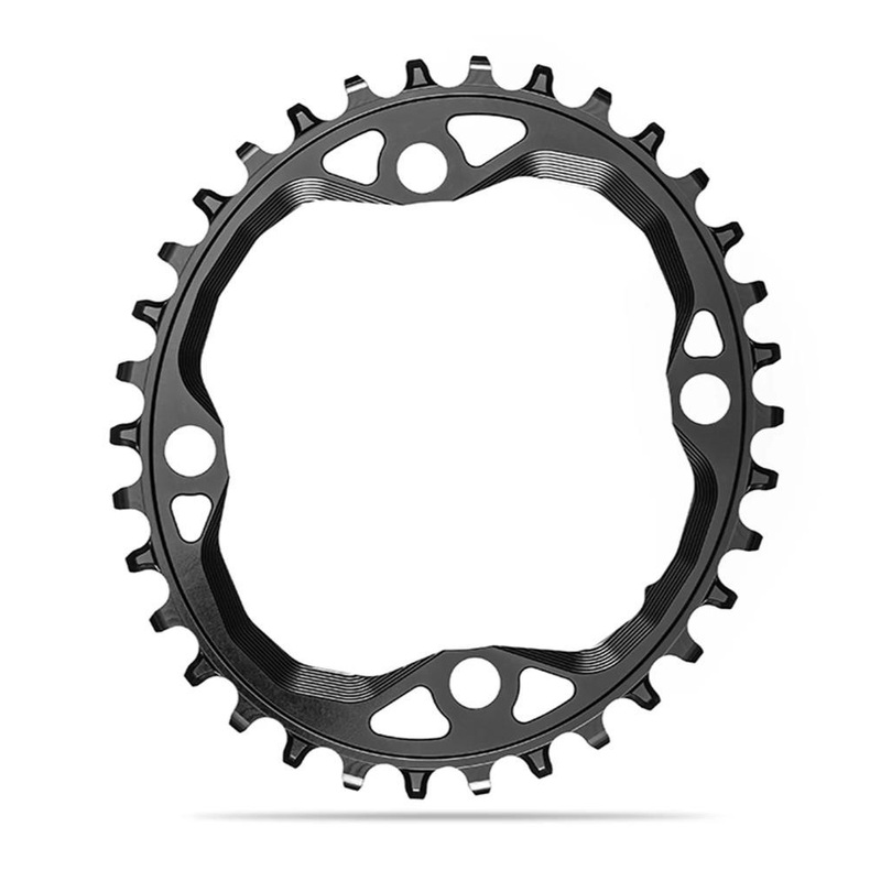 AbsoluteBlack Premium 1x 104 BCD Oval Chainring (Black)