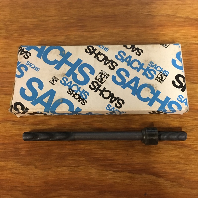 VINTAGE SACHS KOMET BICYCLE REAR AXLE AND CONE SET NOS