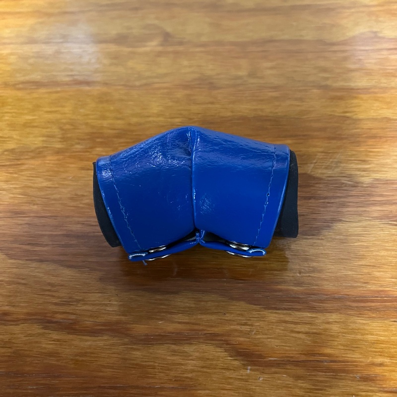 BMX BICYCLE BAR STEM NECK SNAP PAD BLUE VINTAGE NOS