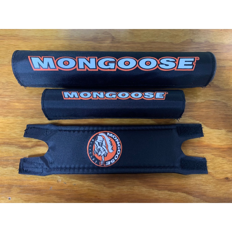 BMX BICYCLE PADS MONGOOSE OLD SCHOOL NOS AUTHENTIC