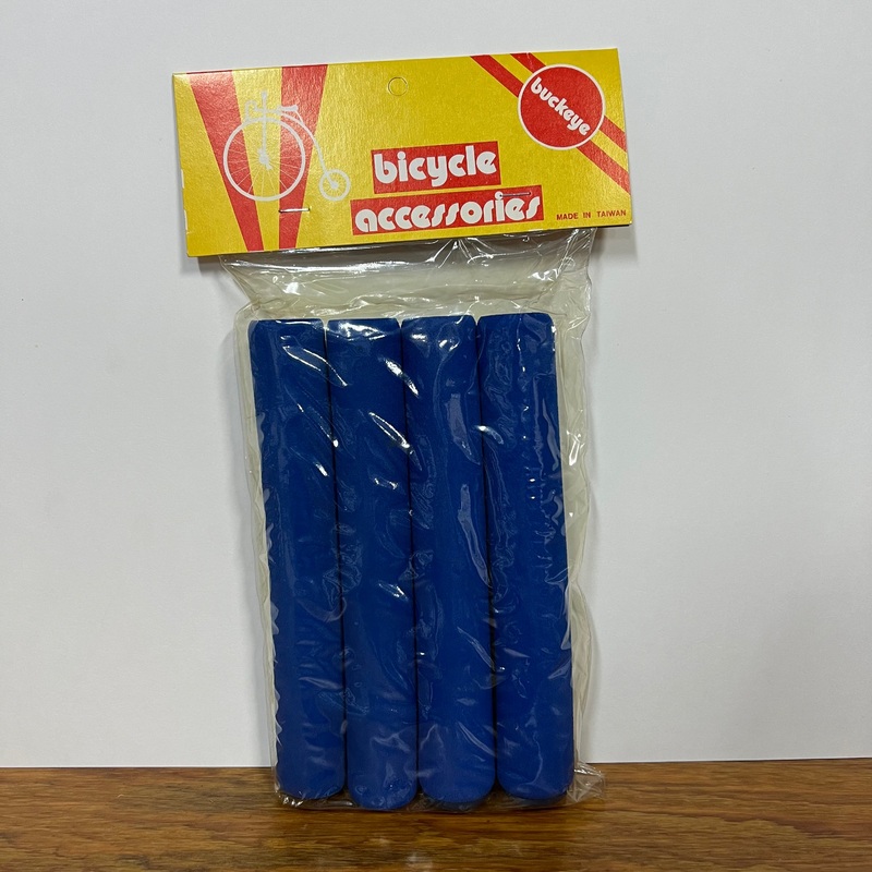 BICYCLE GRIPS BLUE FITS SCHWINN CONTINENTAL SUBURBAN ROAD BIKES & OTHERS NEW