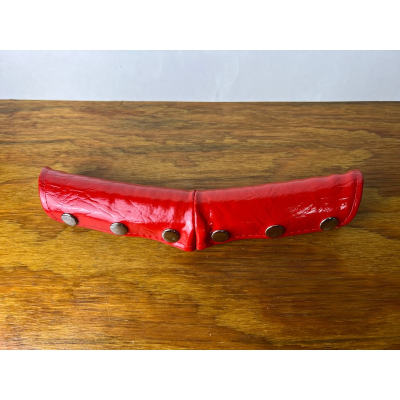 OLD SCHOOL BMX RED V BAR BMX BIKE PAD VINTAGE NOS