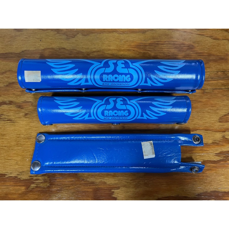 SE RACING BMX INNOVATIONS PAD SET BLUE FITS SE BIKES & OTHERS VINTAGE NOS